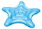 Swim Central Inflatable Blue Starfish With Polka Dots Island Lounge Pool Float, 66.5-Inch